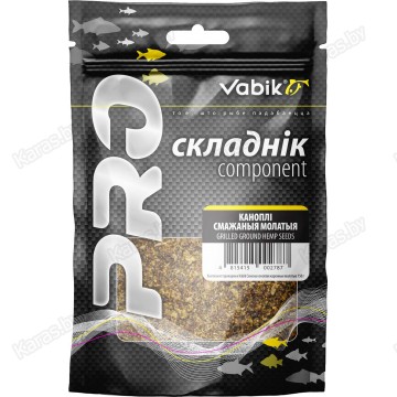 Компонент для прикормки Vabik PRO Конопля жареная молотая 150 г